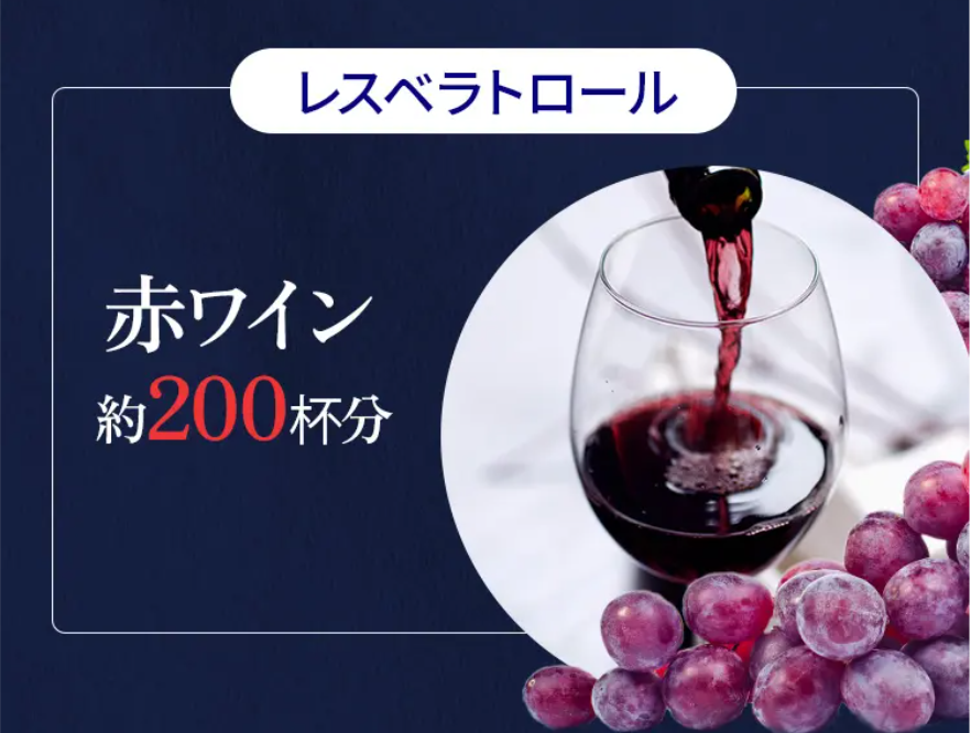 レスベラトロール配合